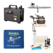 IWATA - ECLIPSE CS AIRBRUSH AND COMPRESSOR COMPLETE - The Footwear Care