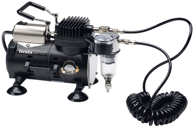 IWATA - MADE IN JAPAN STUDIO SERIES SMART JET AIRBRUSH COMPRESSOR - The Footwear Care