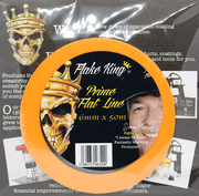 FLAKE KING PRIME FLAT LINE AIRBRUSHING MASKING TAPE 50 METRE X 6MM - The Footwear Care